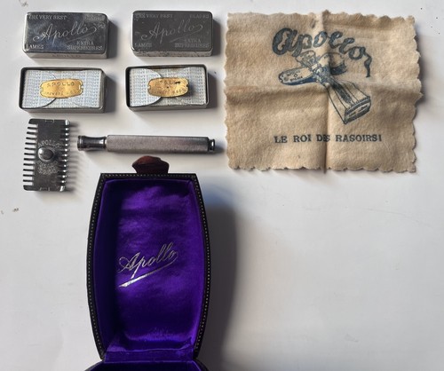 Coffret rasoir ancien apollo - ancien,