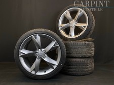 Audi A5 8T Original Roues Jantes en Alliage Pneu D’Été 19 Pouces Et 32