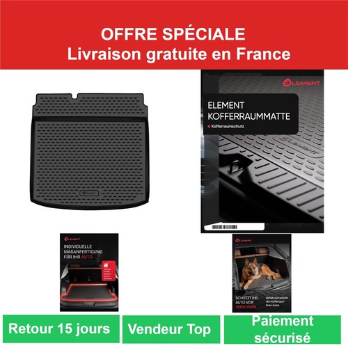 Tapis coffre caoutchouc tpe - caoutchouc,