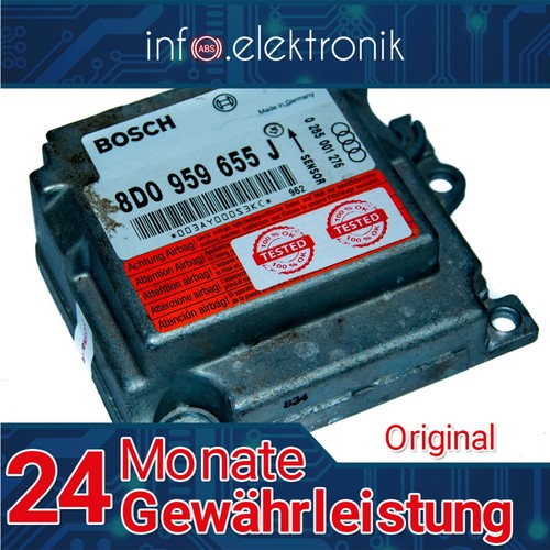 Commande airbag 8d0959655j - airbag,
