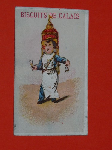 Petit chromo 1880 - petit,