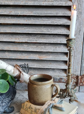 Ancien pot faisselle - ,