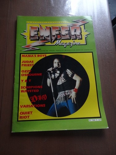 Enfer magazine janvier 84 - enfer,