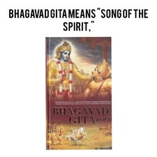 Livre Bhagavad Gita En It Est (Anglais) Càd. " Song De The Spirit ,"
