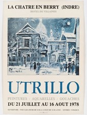 Utrillo exhibition / La Chatre