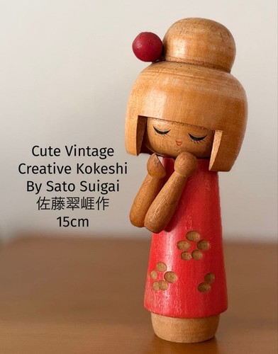 Poupée kokeshi créative sato - poupée,