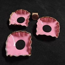 3 bobèches anciennes en