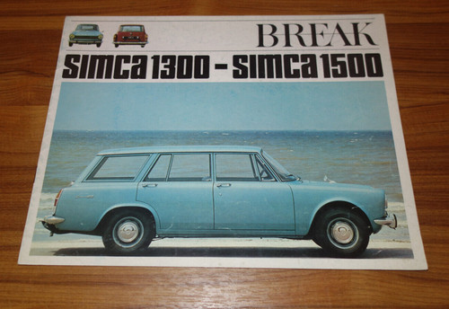 Catalogue simca 1300 1500 - simca, /