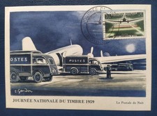 Carte premier jour journée - carte,