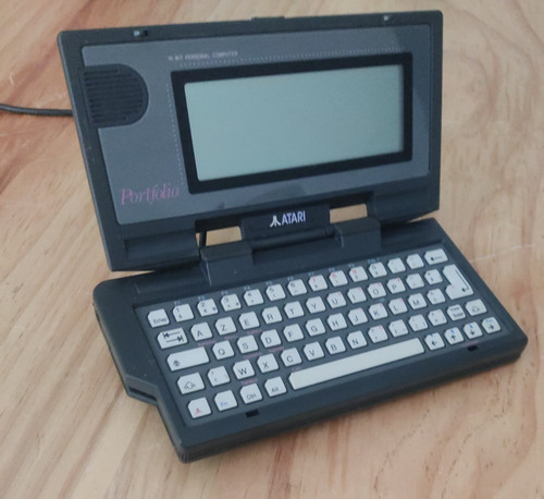 Vintage atari portfolio - atari,