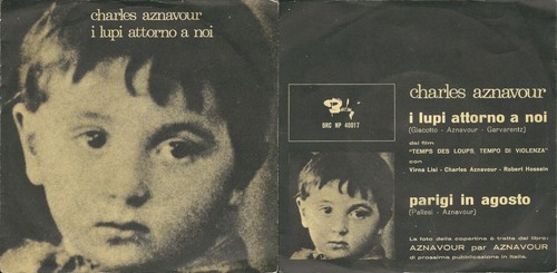Charles aznavour vinyle - aznavour, 45