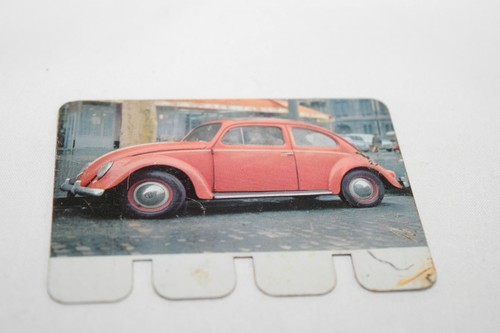 Coop plaque metal card vw - coop,