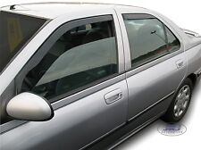 Deflecteurs D'Air / De Vent Pour Peugeot 406 1995-2004 4-Portes Limousine 4-Pcs