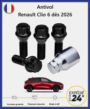 Ecrous antivol roues noir - antivol,