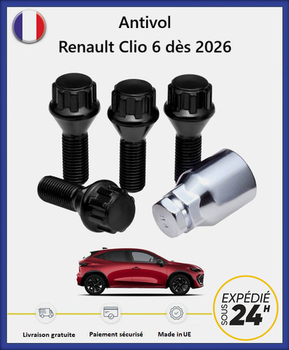Ecrous antivol roues - de,