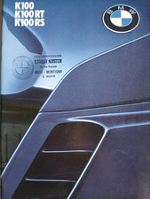 Prospectus Brochure Moto BMW R 80 G/S R 80 ST R 80 RT....1982