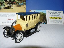 RAMI  JMK LORRAINE DIETRICH DE 1911 AU 1/43 ème COULEUR JAUNE