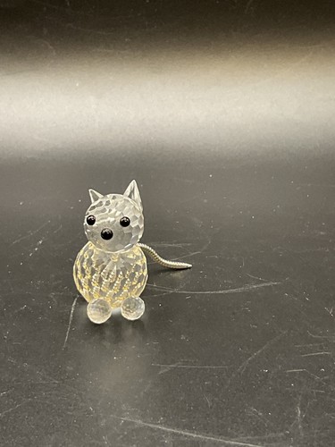 Swarovski cat crystal - swarovski,