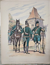 Edmond Lajoux lithographie