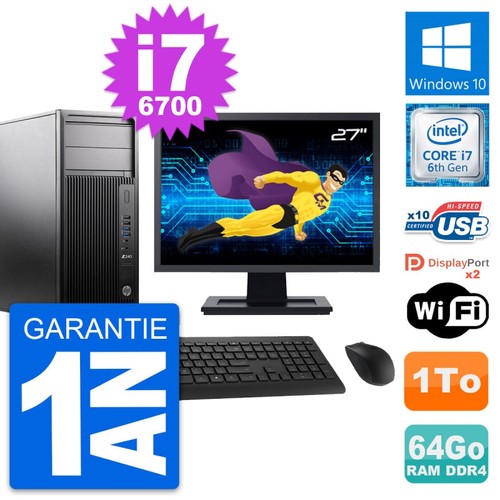 Tour z240 ecran 27 - pc,
