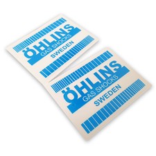 Ohlins Gas, Bleu Transparent