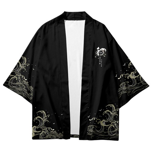 Hommes cardigan haori - hommes,