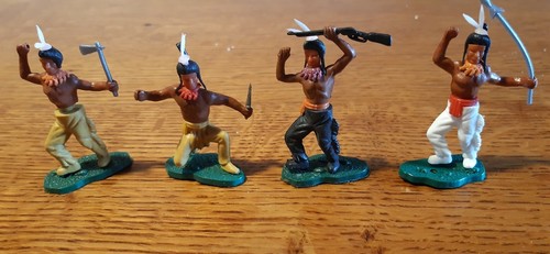 Figurines indiens cow boys - figurines,