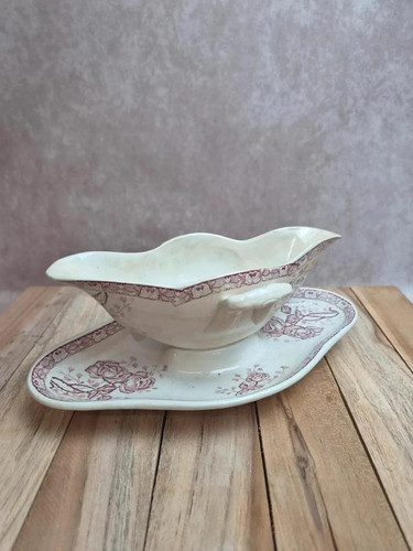 Saucière ancienne faïencerie - saucière,