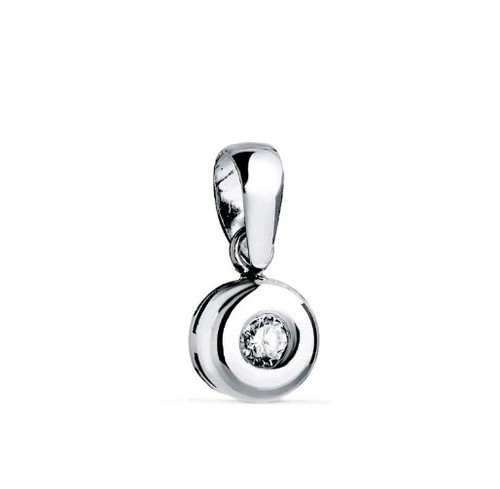 Pendentif blanc 18k 750 mls - 18k,