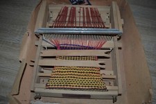 Jouet ancien - Métier à tisser en bois MFA et sa notice