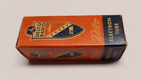 Tube 6sk7 delco radio nos - radio,