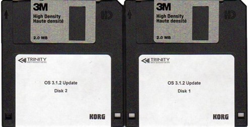 Korg trinity system - system, rom