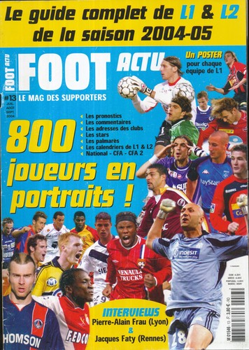 Magazine foot actu 13 le - foot,