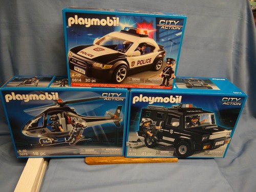Playmobil police vehicles - police, set