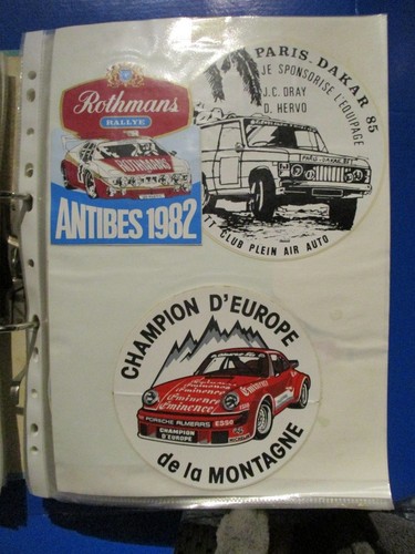 Lot autocollants sport auto - autocollants,