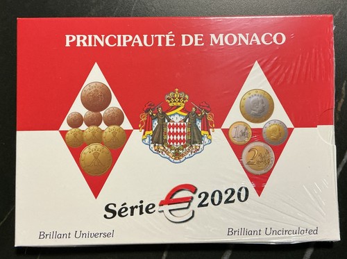 Coffret 2020 monaco fdc - monaco, fdc/bu