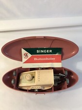 PINK Singer Sewing Machine Buttonholer Attachment #489500 Or #489510