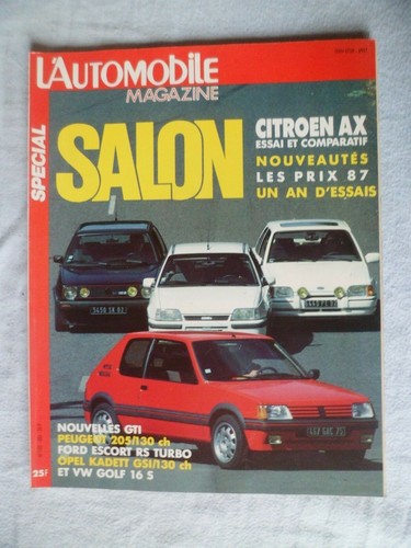 Automobile magazine 484 - l'automobile,