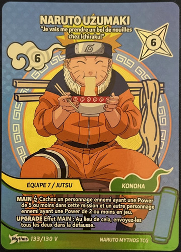 Carte promo naruto uzumaki - carte,