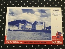 Buvard Pile Mazda N°2 Villandry 218 mm x 136 mm.