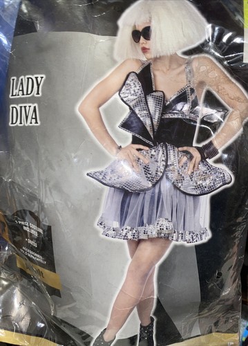Disco babe lady diva costume - disco,