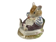 Figurine souris en porcelaine