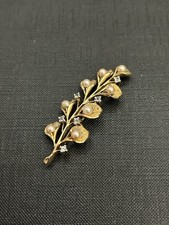 Belle Broche Argent Massif et Vermeil