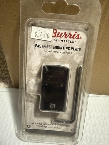 Burris fastfire mount ruger - -,