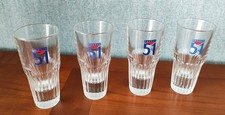 LOT DE 4 VERRES ANCIENS AVEC