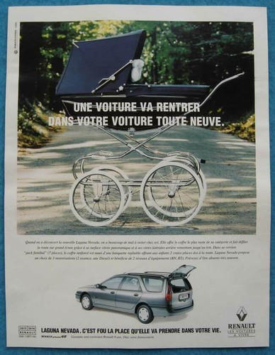 Publicité papier voiture - publicité,