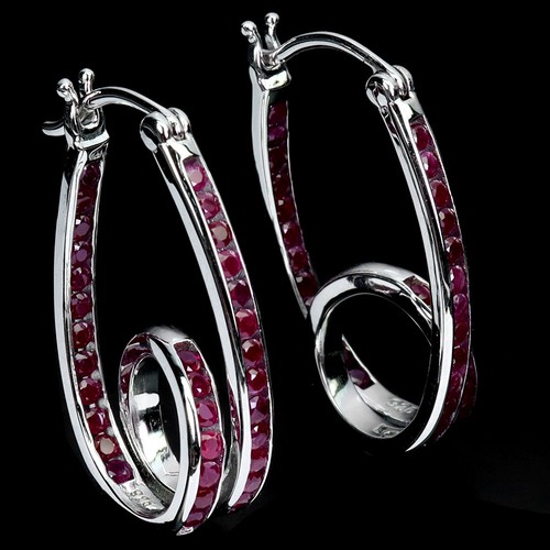 925 argent sterling boucles - argent,
