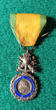 Médaille Militaire Française ♦ VALEUR ET DISCIPLINE - 1870