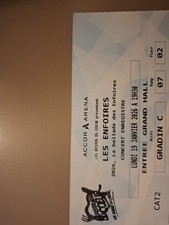 1 Place Concert Enfoirés 2026