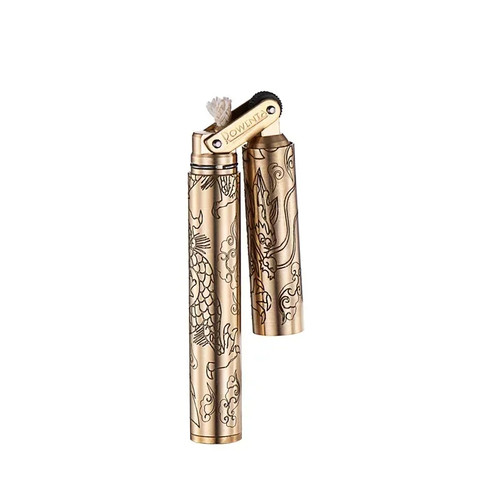 Retro brass kerosene - brass, lighter